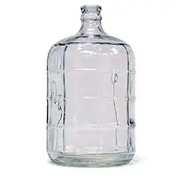 Brew 23 Litre Glass Carboy Beer/Wine Fermenter, Clear
