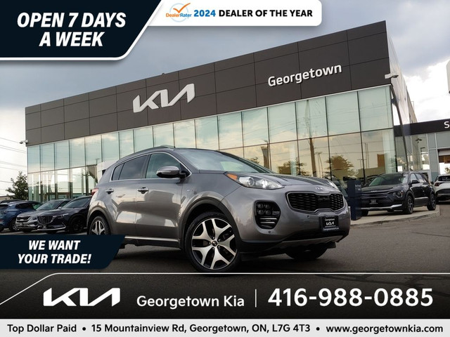 2019 Kia Sportage SX Turbo 2.0L AWD | SUNROOF | NAV | 79K KM | L in Cars & Trucks in Oakville / Halton Region