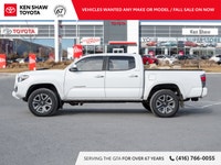 Super White 2019 Toyota Tacoma Limited V6 AWD! Navigation / Leather / Sunroof / Push Button Start /... (image 3)