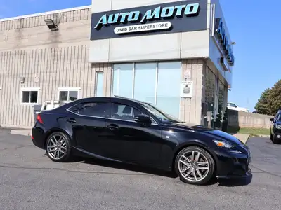 SAFETY INCLUDED SERVICE RECORDS LOCAL ONTARIO CAR Very Clean AWD 3.5L V6 Lexus IS 300 F SPORT with A...