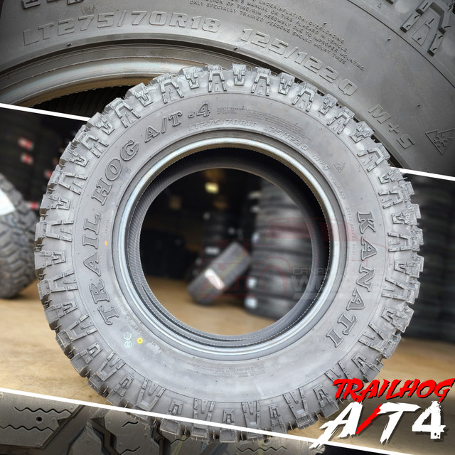 NEW!! TRAILHOG A/T4! LT275/70R18 M+S - Other Sizes Available!! in Tires & Rims in Saskatoon - Image 3