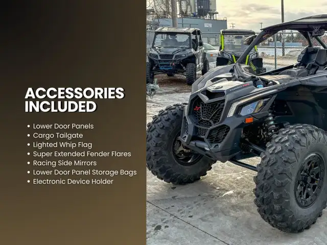 2025 Can-Am Maverick X3 X ds TURBO RR Triple Black in ATVs in Edmonton - Image 3