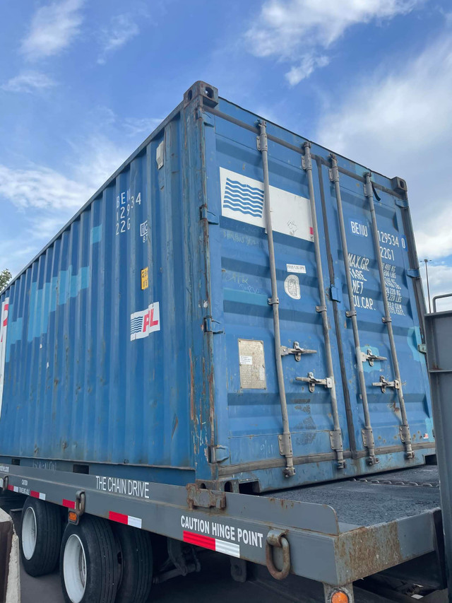 USED & NEW Sea Cans Storage containers 20 & 40 ft. Delivery! in Storage Containers in Timmins