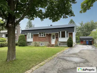 Traduction automatique Bungalow spacieux dans un quartier tranquille de Vaudreuil-Dorion. Bungalow c...