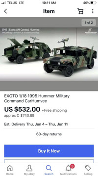 1/18 DIECAST EXOTO HUMMERS H1 FOR SALE MANY INSTOCK ALL NEW RARE
