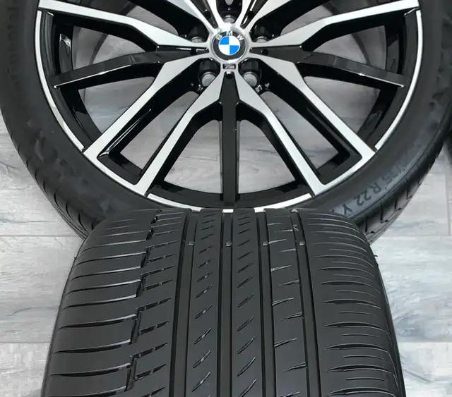 2021 BMW X5 / X6 22" OEM Rims & Tires & TPMS *BRAND NEW* in Tires & Rims in Markham / York Region - Image 7