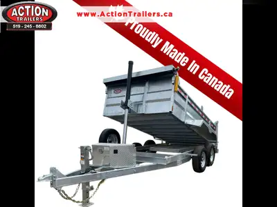 CANADIAN CRAFTSMAN GALVANIZED DUMP TRAILER Looking for a dependable workhorse? The Canadian Craftsma...