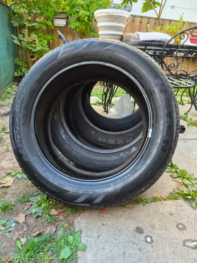 Hello, I'm selling or accepting a trade for my tires. I have a set of four tires sizes 225/55R18 Nex...