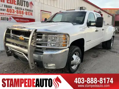 Stampede Auto is pleased to be currently offering this 2009 Chevrolet Silverado 3500HD WT with km. O...