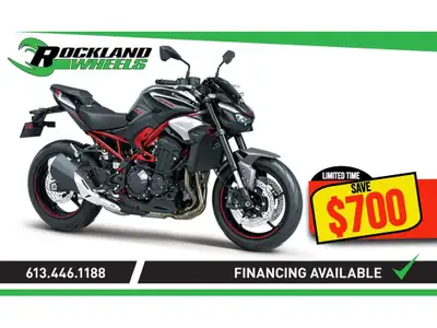 Kawasaki Z900 - call us for the best deal!! 2025 La Kawasaki Z900 est une moto naked dynamique et pa...