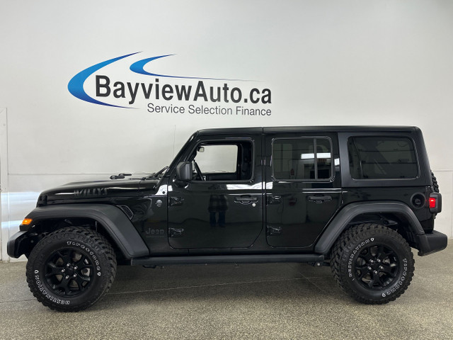 2023 Jeep Wrangler Willys WILLYS/V6/2TOPS/24KM/OFF 1 OWNER LE... in Cars & Trucks in Belleville