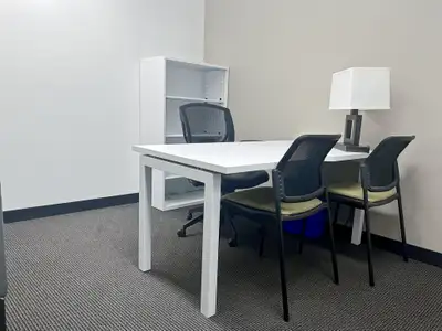 Get started right away with a ready-to-use office space to rent for two. Make a home for your busine...