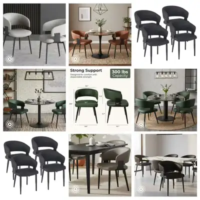 Brand New Modern Upholstered Dining Chair Special $99, View more