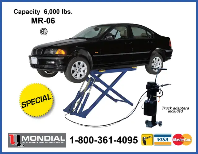 MP9SW DOUBLE PARKING LIFT CAR LIFT AUTO HOIST NEW STORAGE LIFT in Heavy Equipment Parts & Accessories in Moncton - Image 10