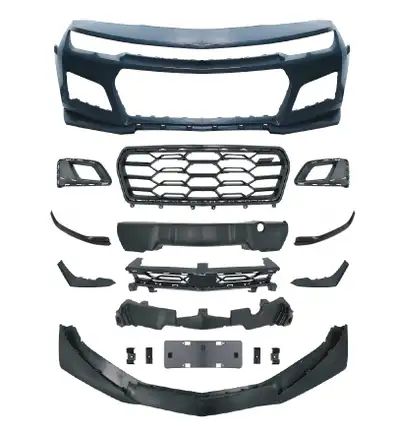 Upgrade your Chevrolet Camaro 2019-2023 to 1LE Style Look Front Bumper Conversion Body KIT FITMENT:...