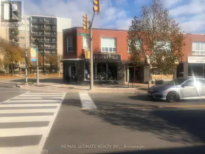 Excellent corner near Downtown Oakville with 7 parking spaces at the rear 2 stores and 3 apartments....