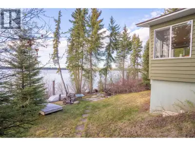 Nestled along the shores of beautiful Cluculz Lake, this partially furnished 2-bedroom, 1-bathroom c...