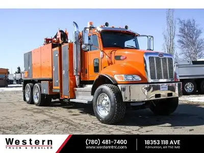 2018 Peterbilt 348 6X4 VAC EXCAVATOR TRUCK This 2017 Foremost Vacuum Excavator mounted on a 2018 Pet...