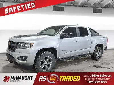 This 2017 Chevrolet Colorado Z71 is powered by a 2.8L I4 Duramax diesel engine paired with a 6-speed...