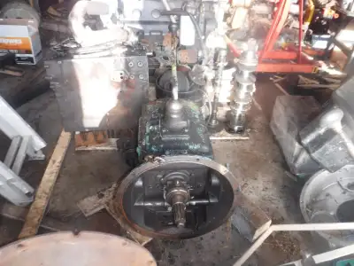 I have a good used 5 speed spicer transmission removed from C6 Treefarmer porter,if interested CALLS...