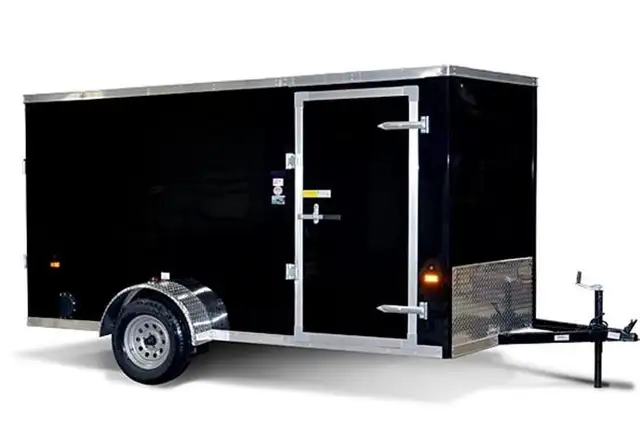 2025 Excalibur EXF612XB 6X12 V-Nose Enclosed Cargo Trailer w/Bar in Cargo & Utility Trailers in Mississauga / Peel Region - Image 2
