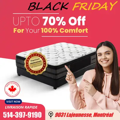 ⚡️LIQUIDATION MATELAS⚡️SPÉCIAL VENTE D'ENTREPOT !!⚡️, View more