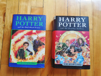 Hardcover Harry Potter books / livres Harry Potter