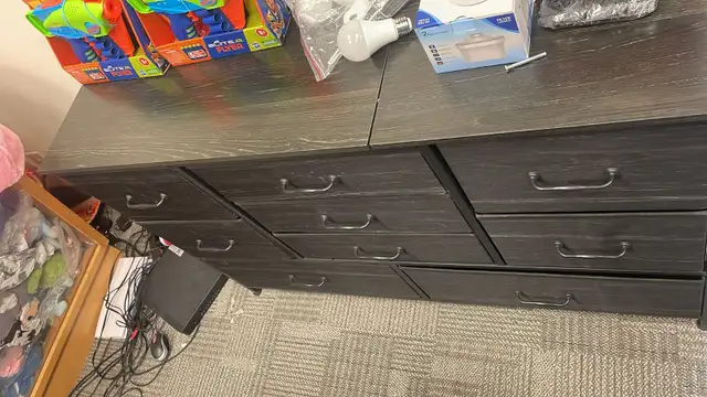IKEA MADE 9 DRAWER DRESSER FOR SALE in Dressers & Wardrobes in Oakville / Halton Region - Image 3
