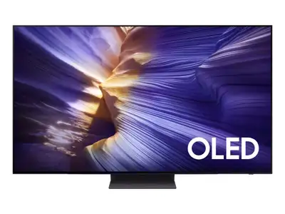 Samsung 65" QN65S90FAFXZC Series 2025 4K OLED Tizen TV, View more