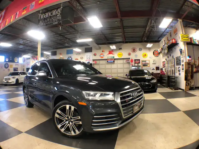 2018 Audi SQ5 TECHNIK AWD LEATHER PAN/ROOF NAV B/SPOT 360 CAMERA