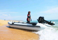 NEW! Crabzz Inflatable Boat with a Keel  BT-330SD 11' German PVC