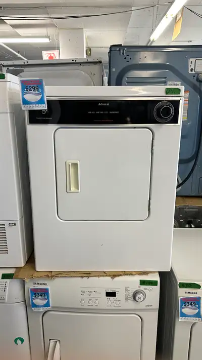 3314- Sécheuse Admiral Dryer White frontload, View more