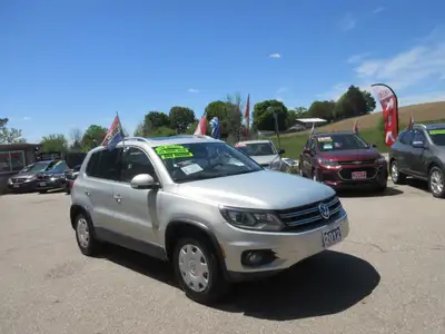 2012 Volkswagen Tiguan S. 2.0 L 4 Cylinder ENGINE. AWD……ONE OWNER……NO DAMAGE…..Phone……LOW LOW LOW KM...