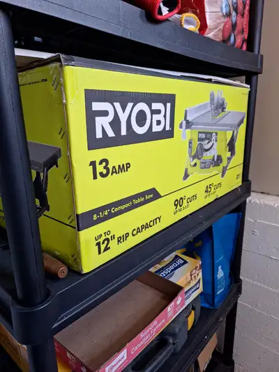 Ryobi table saw, View more