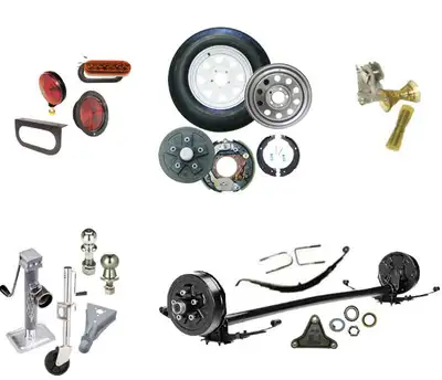 TRAILER AXLE TRAIT  4" DROP--TIRE &RIM, View more