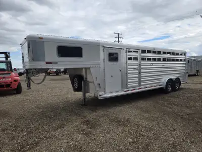 2027 Platinum 24' stock combo trailer. 24' x 7'6" x 7'. This trailer is brand new and just came in l...
