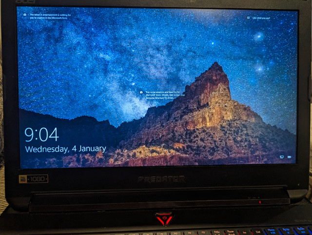 Acer Predator Gaming Laptop 17" in Laptops in Burnaby/New Westminster