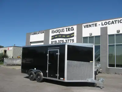 Remorques TRG Fini la dégradation des tôles d’aluminium et à l’épreuve de la rouille Remorque galvan...