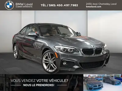 ===== 2018 BMW 2 Series 230i xDrive | Gr. Sup. Amélioré | ===== ===== * Groupe Supérieur Amélioré *...