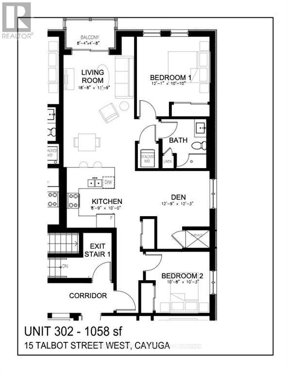 #302 -15 TALBOT ST W Haldimand, Ontario in Condos for Sale in Hamilton - Image 2