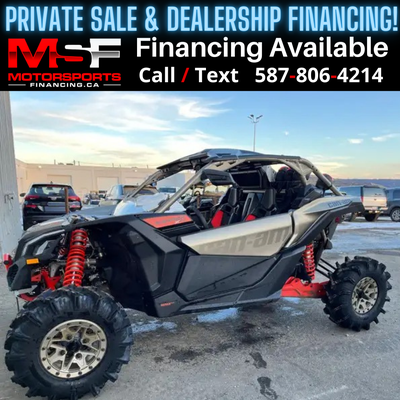 Welcome to Motorsports Financing - Kelowna! 2022 Can am Maverick Engine: 850