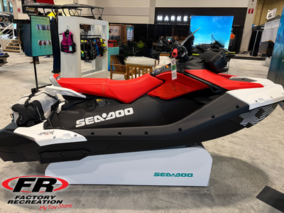 2026 Sea-Doo Spark Trixx for 3 - Dragon Red / Bright White - Audio The 2026 Sea-Doo Spark Trixx for...