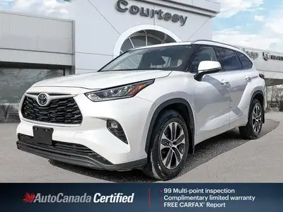 Drive with absolute confidence in this striking White 2022 Toyota Highlander XLE Sport Utility, engi...
