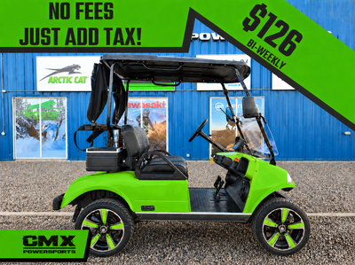 CMX Power Sports **ADDED ACCESSORIES INCLUDE: -ball washer -club cover -cooler *Cash price is subjec...