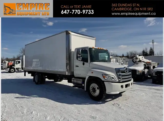 2021 Hino L6 24FT STRAIGHT TRUCK**HINO ENGINE**G LICENSE**LIFTGA in Heavy Trucks in Cambridge - Image 3
