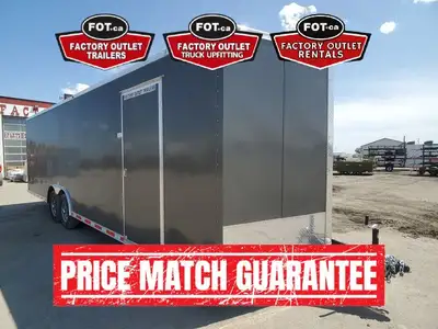 NEW Cargo Mate 8.5x28ft E-Series Enclosed by Forest River - Rear Ramp Door w/ Spring Assist - Upgrad...