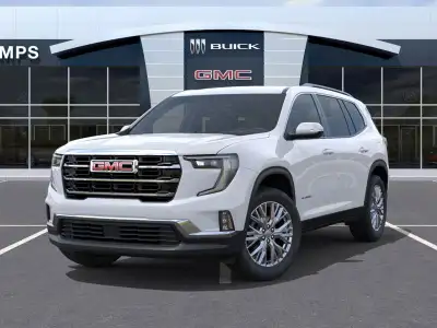 Ce GMC Acadia 2026 version Élévation 4 portes TI est un VUS neuf offert chez Deschamps Chevrolet Bui...