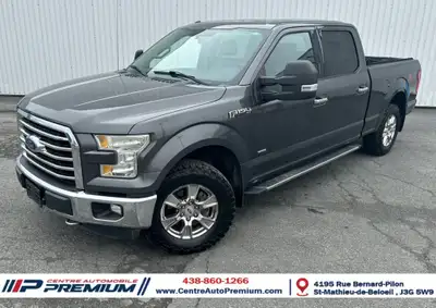 2015 Ford F150 Crew cab XLT XTR V6 3.5L ECOBOOST 4x4 BOITE 6.5 PIEDS —- FINANCEMENT MAISON DISPONIBL...