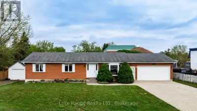 Welcome to 486 Havelock St - a charming all-brick Royal Home bungalow with an attached double-car ga...