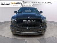 The 2026 Ram 1500 Sport is a striking truck in a bold black finish with a powerful 4x4 drivetrain, p... (image 5)